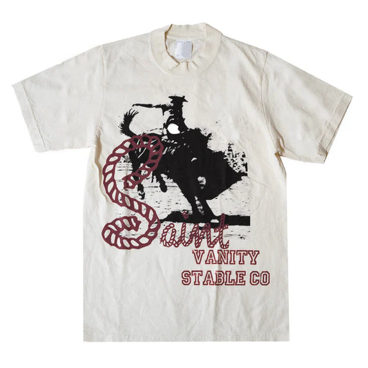 Saint Vanity Stable Co Tee Cream
