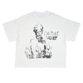 Azva Studios Tee Fire Girl White
