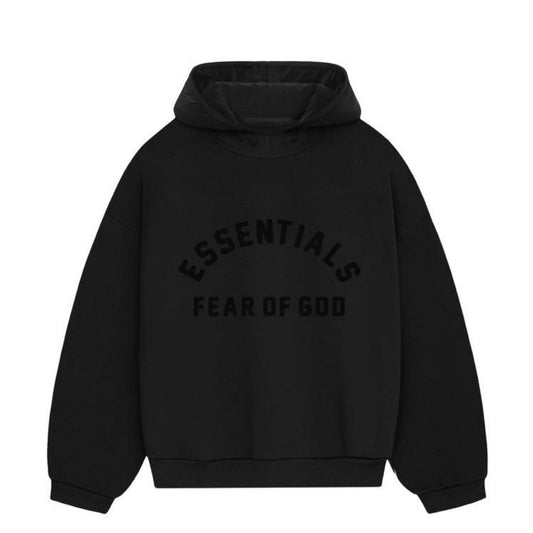 Essentials Hoodie Jet Black