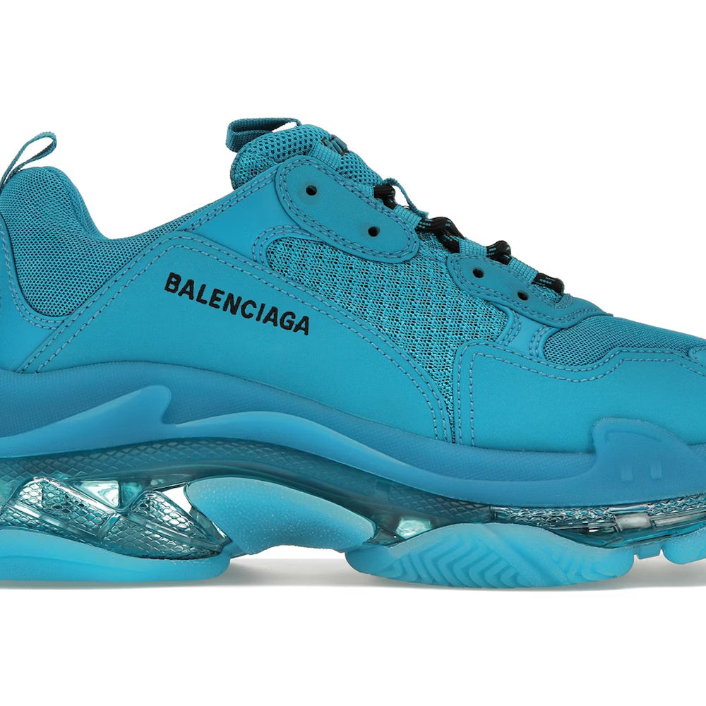 Balenciaga Triple S Clear Sole Blue