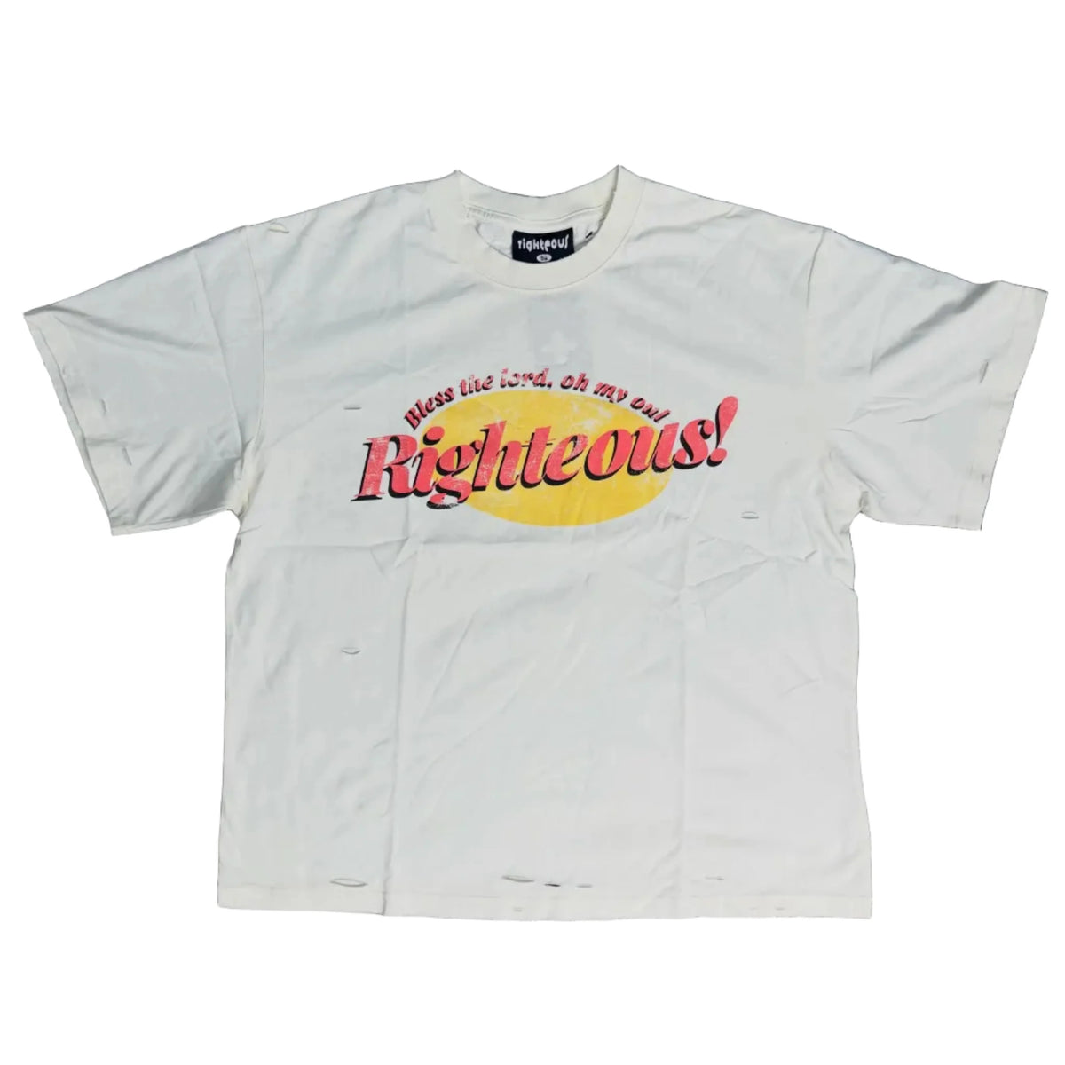 Righteous Tee Bless The Lord White
