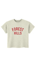 Forest Hills Tee Cream/Red