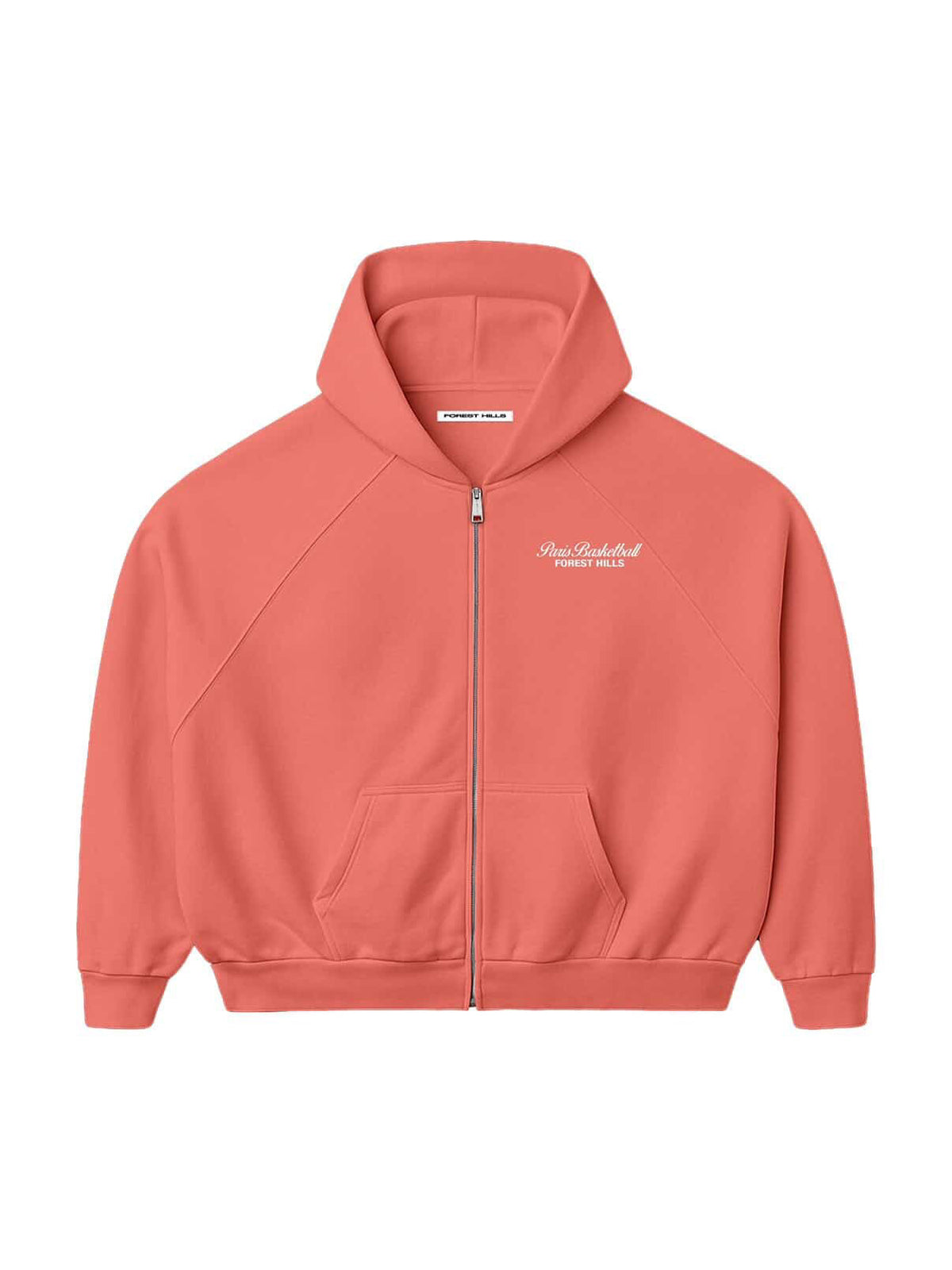 Forest Hills Zip Up Paris Basketball Peach