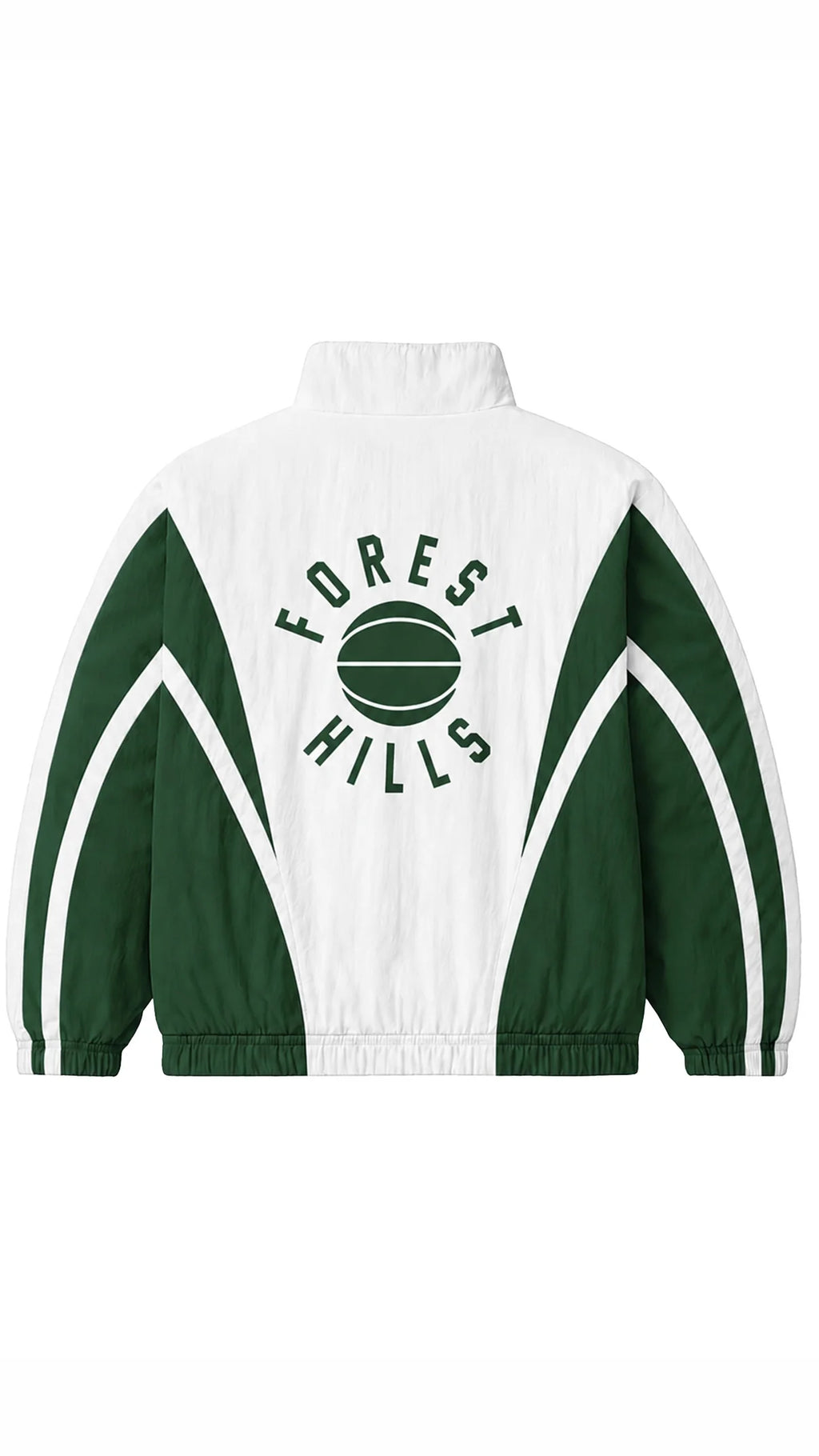 Forest Hills Windbreaker White/Green