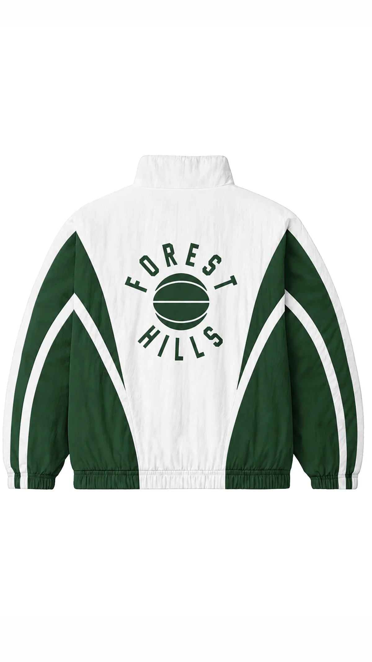 Forest Hills Windbreaker White/Green