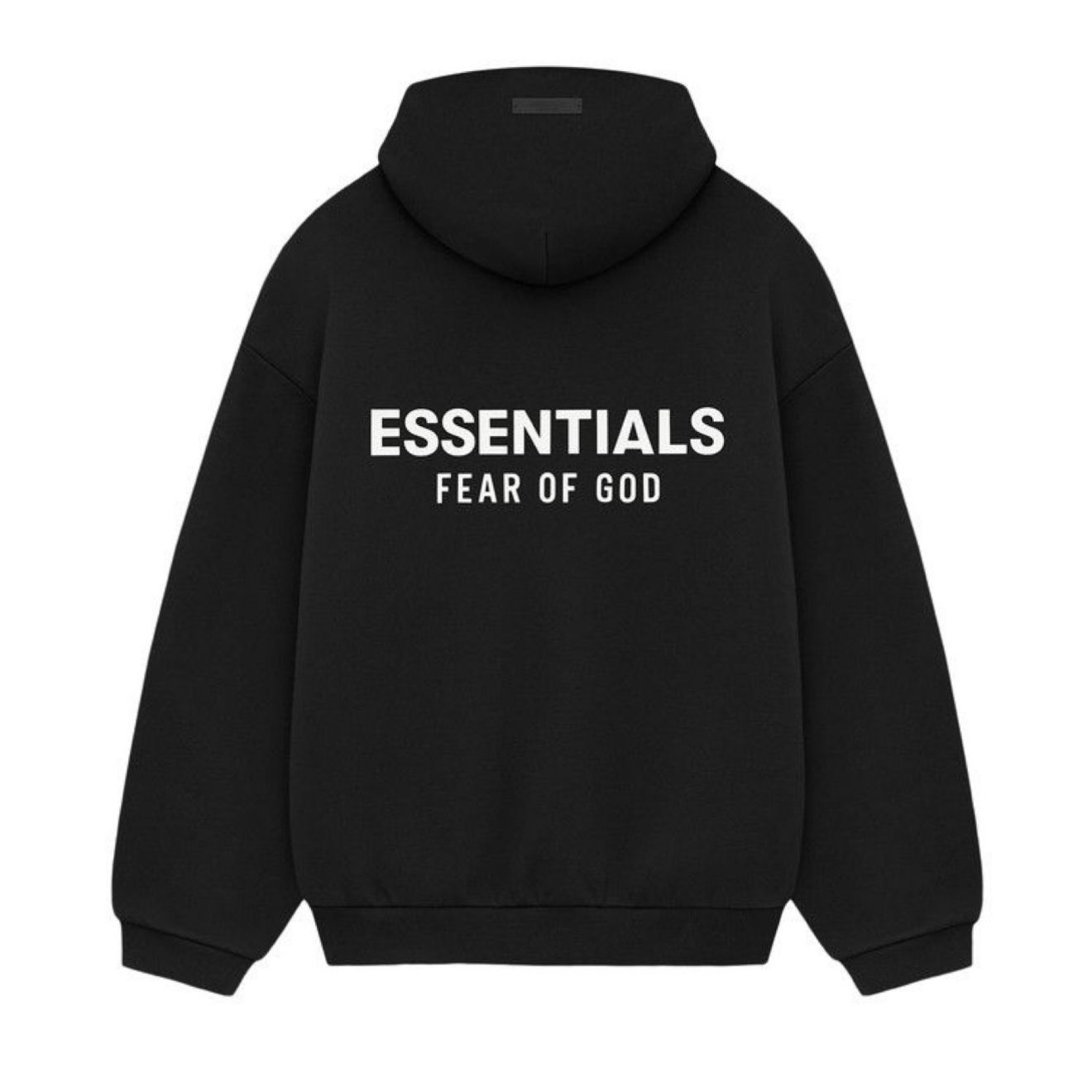 Essentials Hoodie Black/White