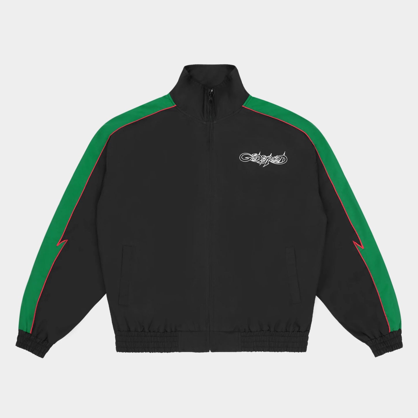 God Speed GT Tracksuit Black/Green