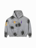Forest Hills Zip Up LA Ballhog Grey