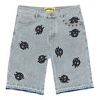 God Speed Infinity Jorts Blue