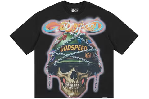 God Speed Tee Badges of Honor Black
