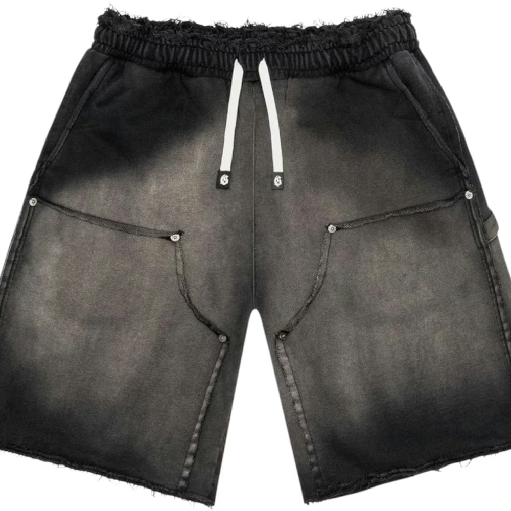 God Speed Carpenter Shorts Washed Black
