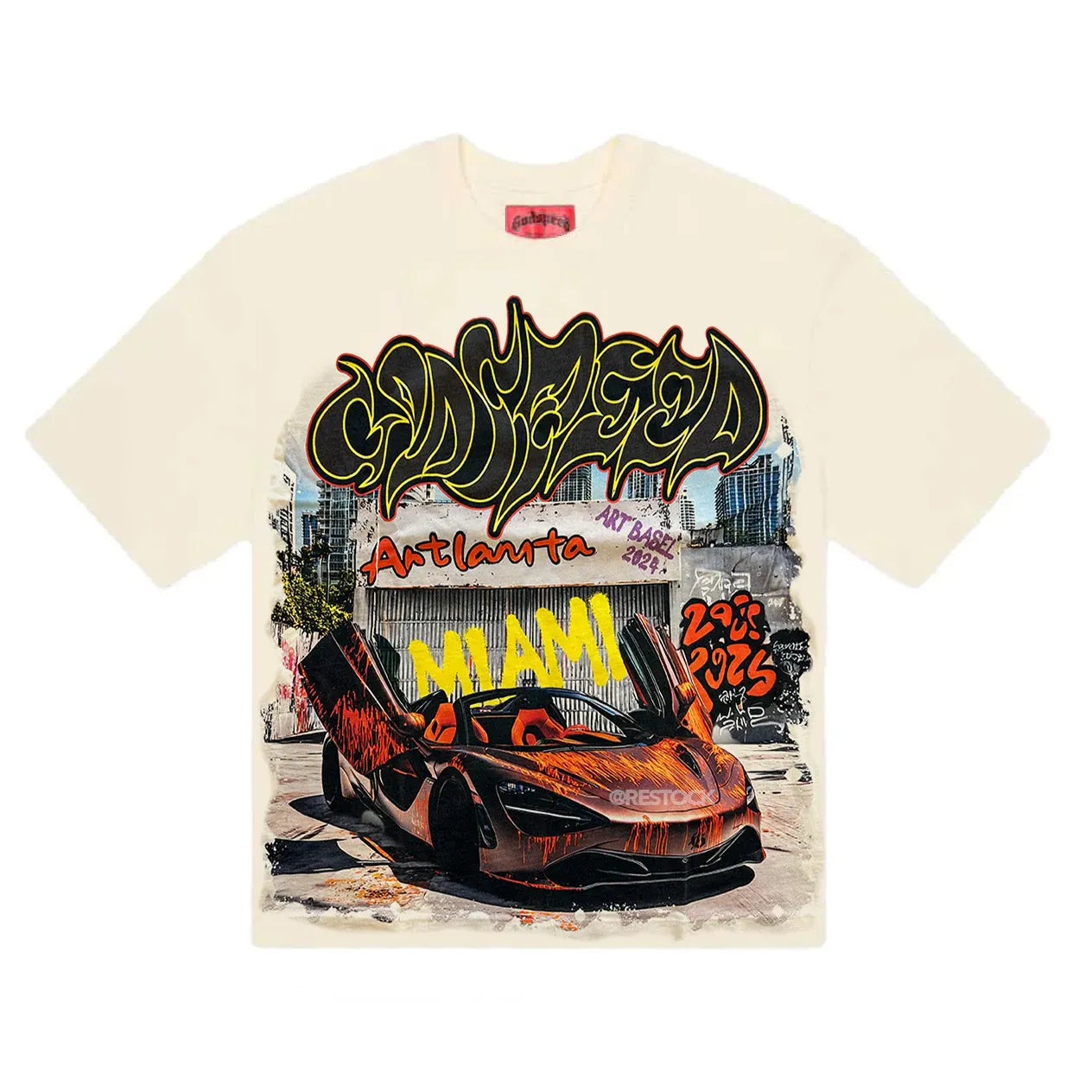 God Speed Tee Artlanda Cream