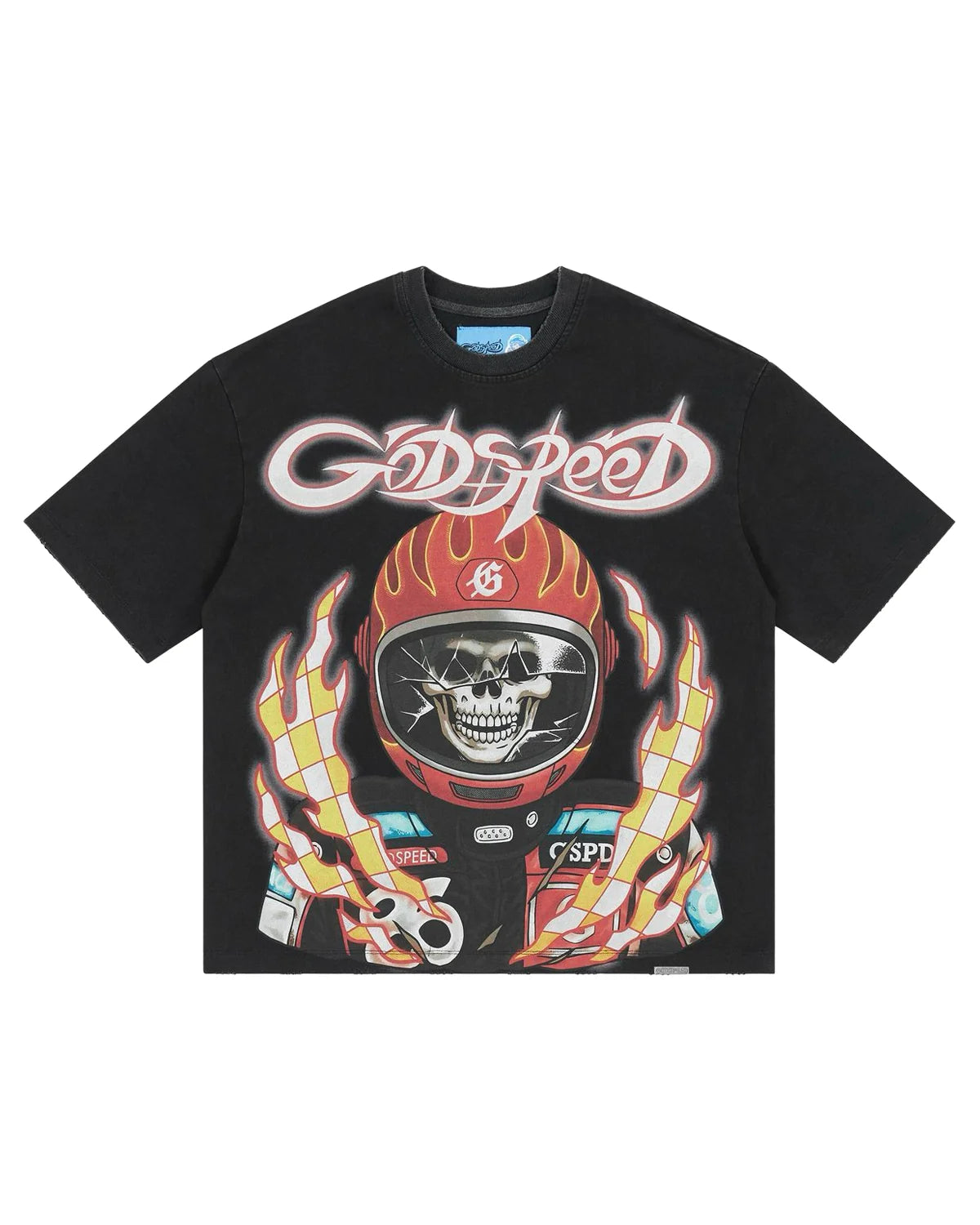 God Speed Tee Road Rage Grey