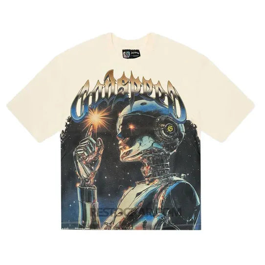 God Speed Tee Sputnik Moment Cream
