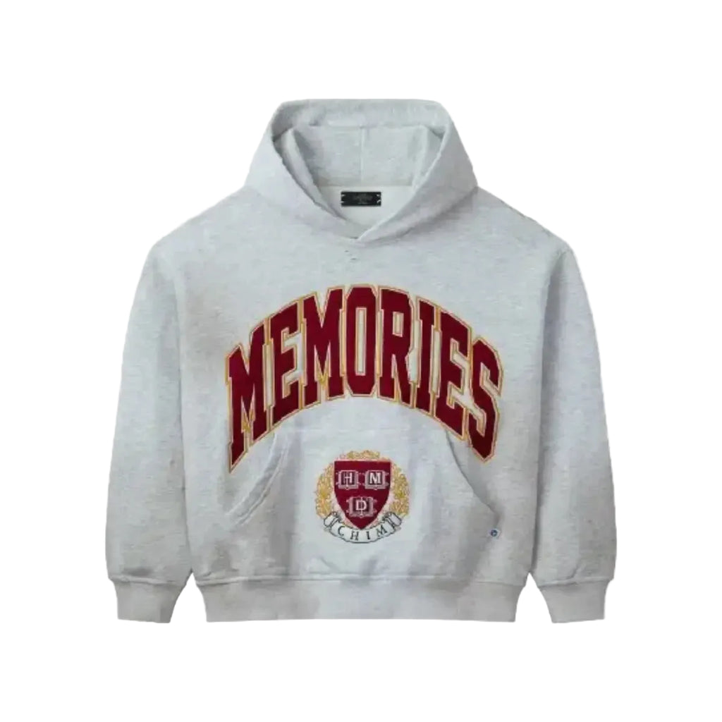 HMDD Hoodie Griffin University Grey