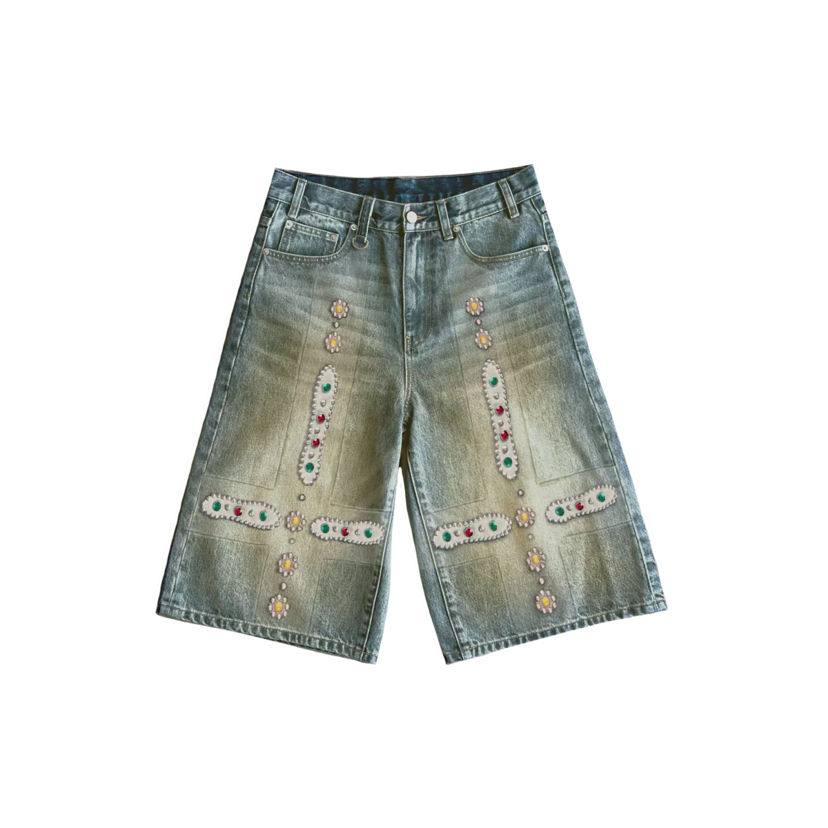 Bravest Studios Sapphire Jorts Blue