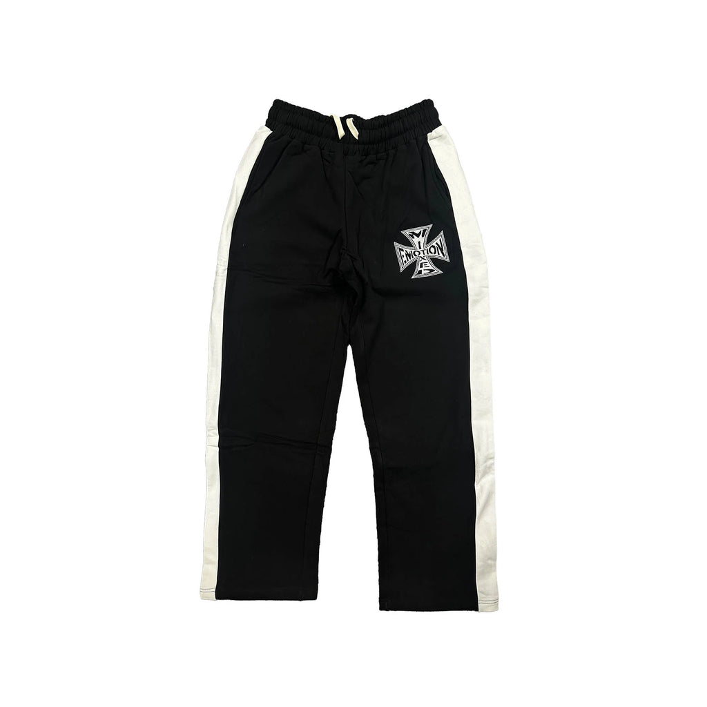 Mixed Emotions Quarter Zip Set Black