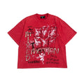 Mixed Emotions Crimson Red Tee