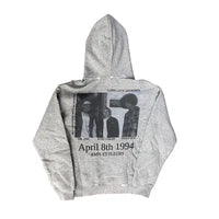 Amis Et Fleurs Kurt Cobain Zip Up Grey