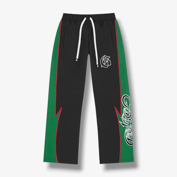 God Speed GT Tracksuit Black/Green