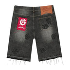 God Speed Infinity Jorts Black
