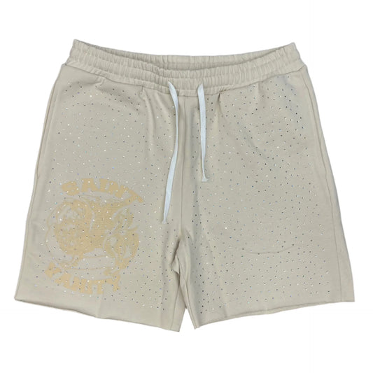 Saint Vanity VVS Cream Shorts