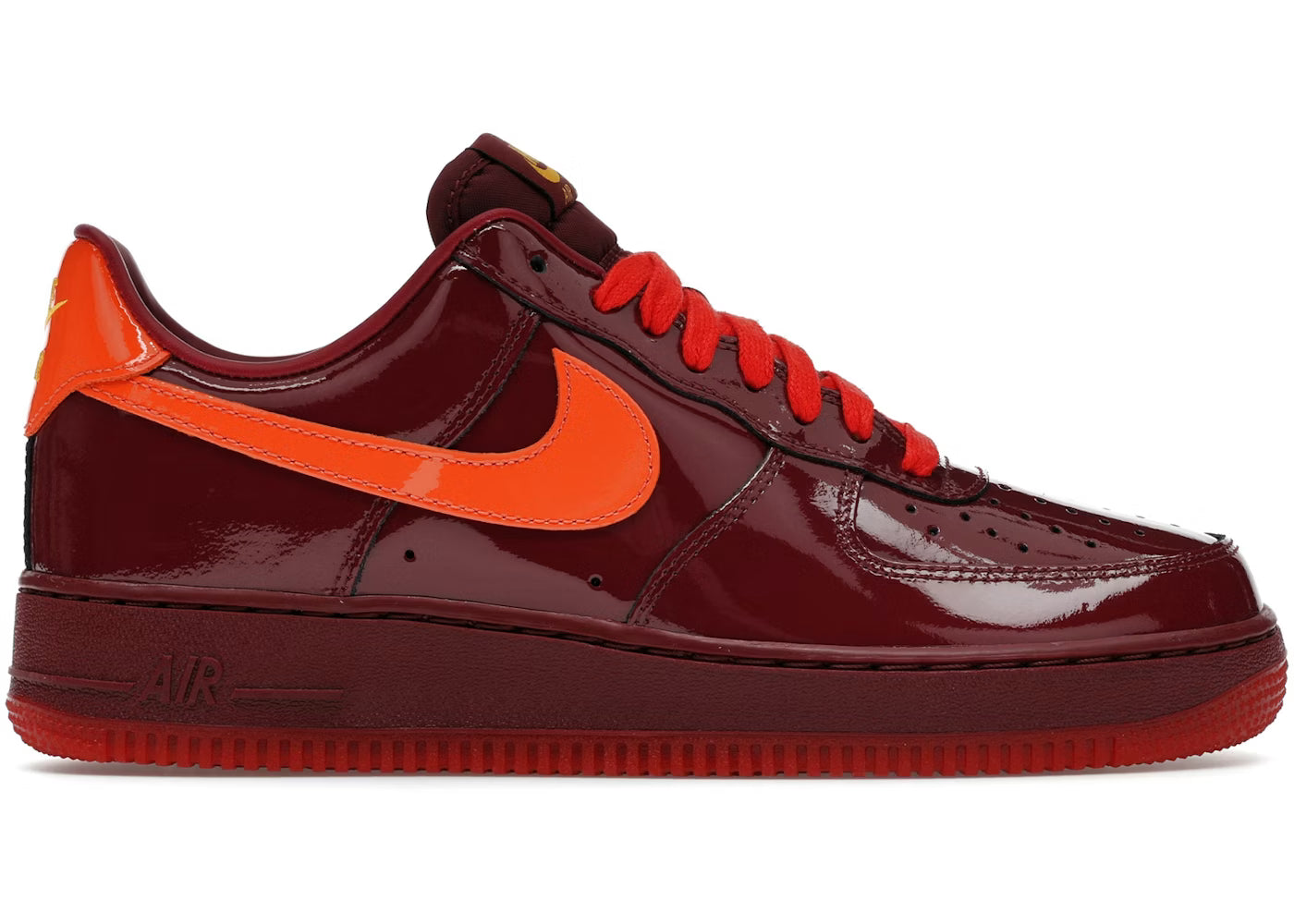 Nike Air Force 1 Patent Leather Team Red