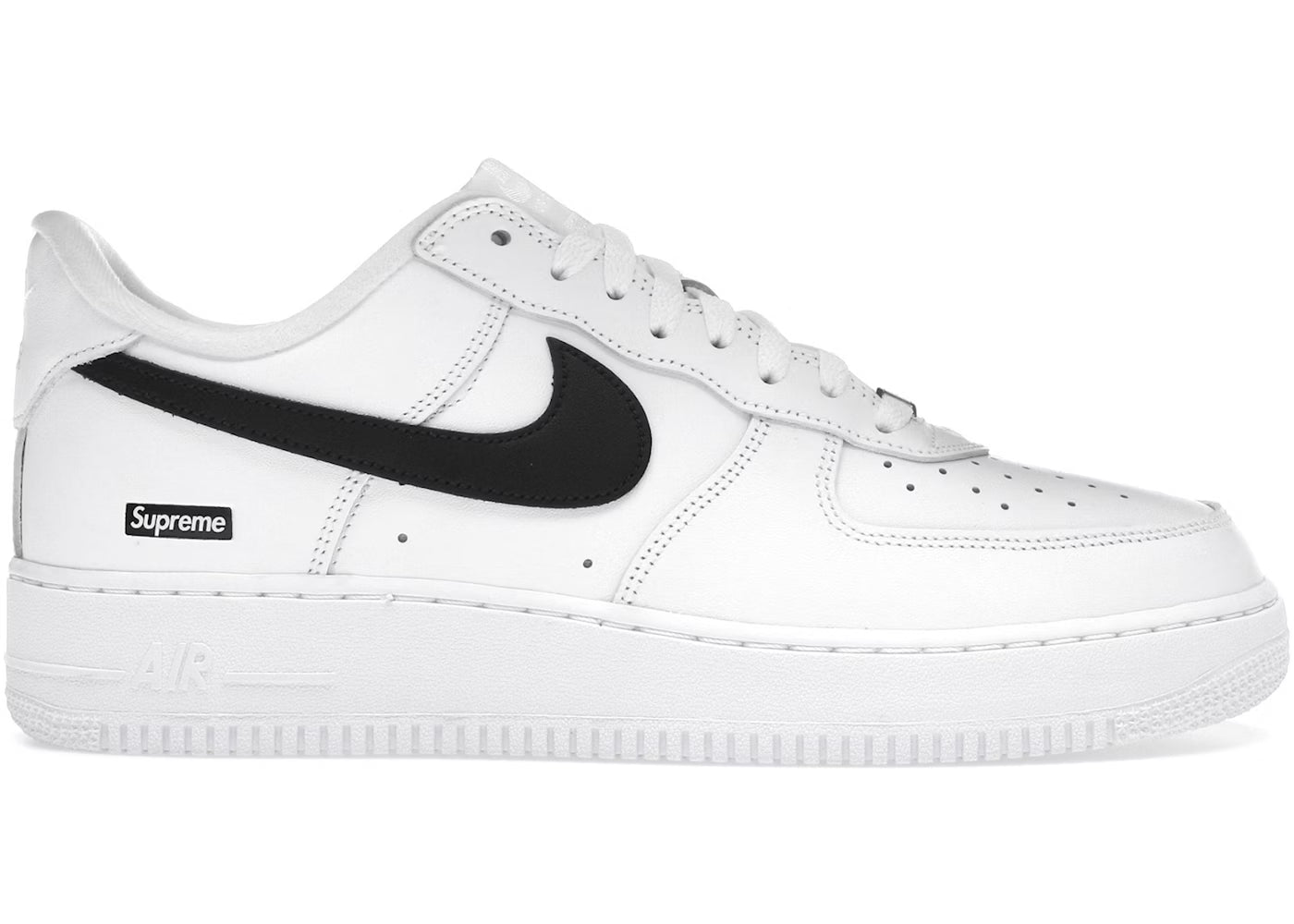 Supreme Air Force 1 Low White/Black