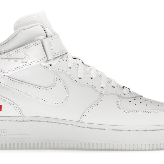 Supreme Air Force 1 Mid White