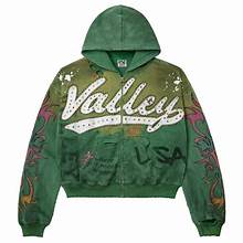 Vale Zip Up Inferno Green