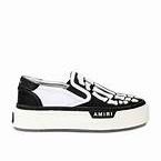 Amiri Skeleton Slip On White/Black