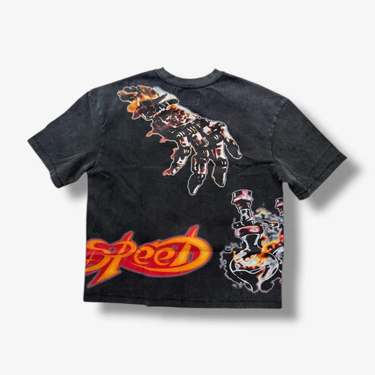 God Speed Tee P.Y.P. Black