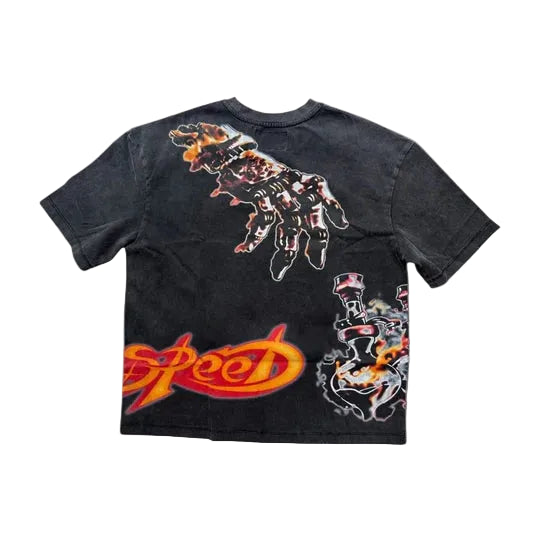 God Speed Tee P.Y.P. Black