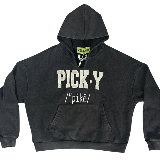 IDJHSWA Picky Hoodie Black