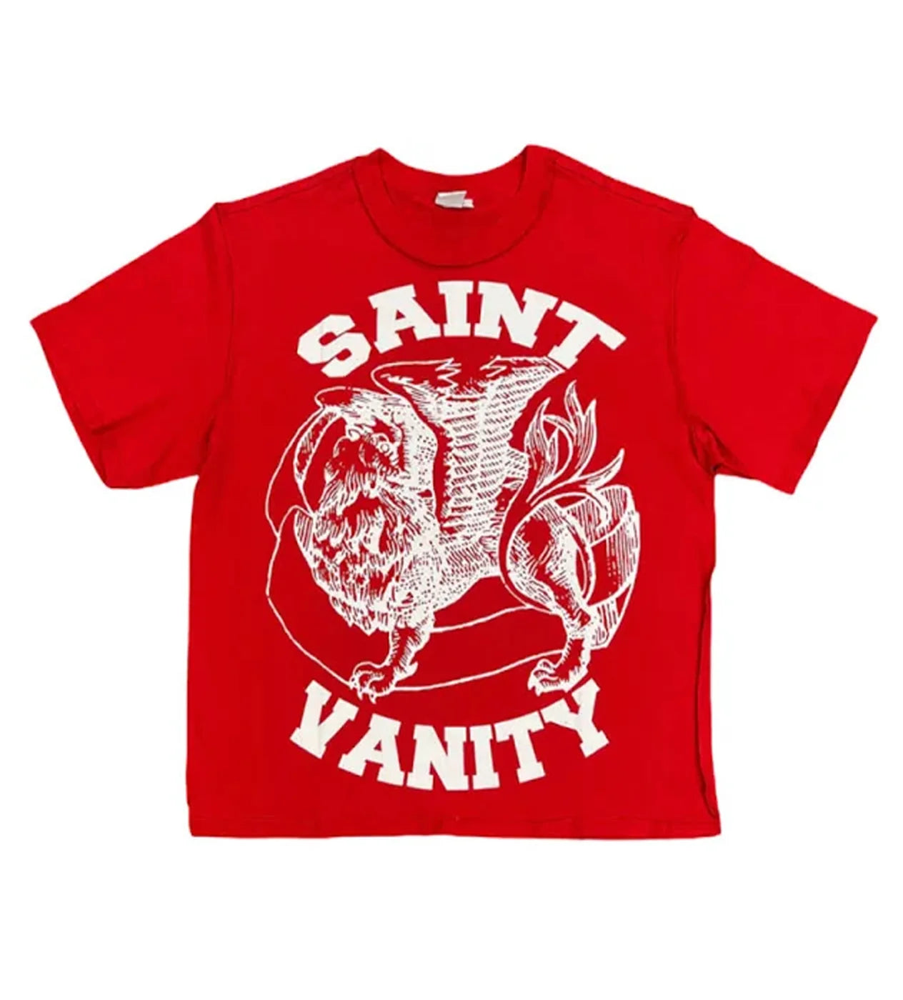 Saint Vanity Griffin Tee Red