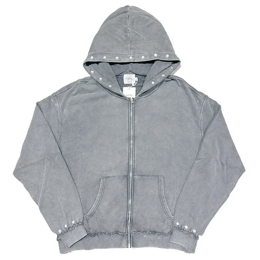 Saint Vanity Terry Zip Up Grey SALE