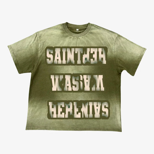 Saint Vanity Olive Tee
