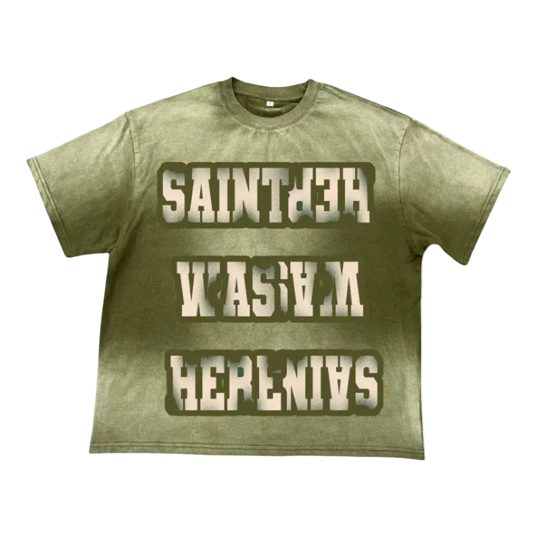 Saint Vanity Olive Tee
