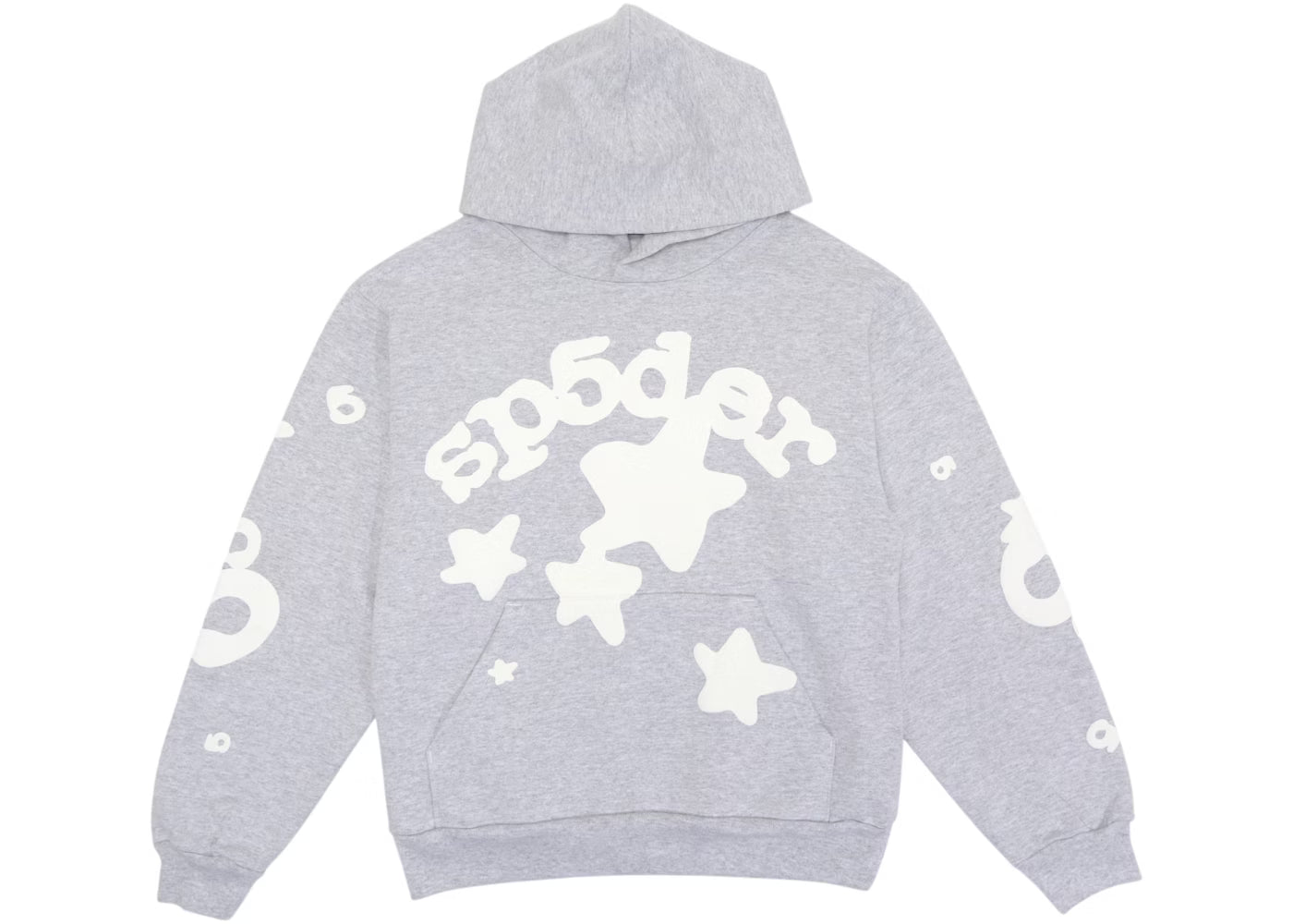 Sp5der Hoodie Beluga Grey