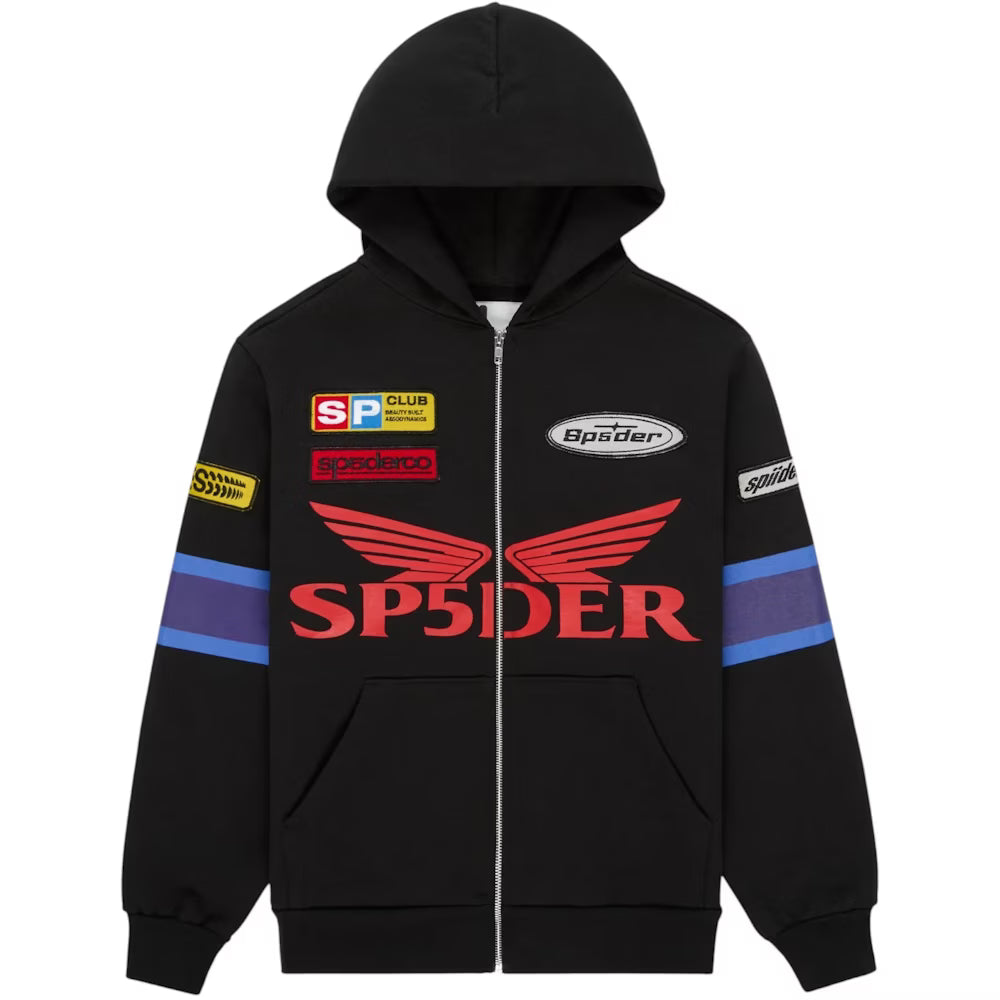 Sp5der GT Zip Up Black