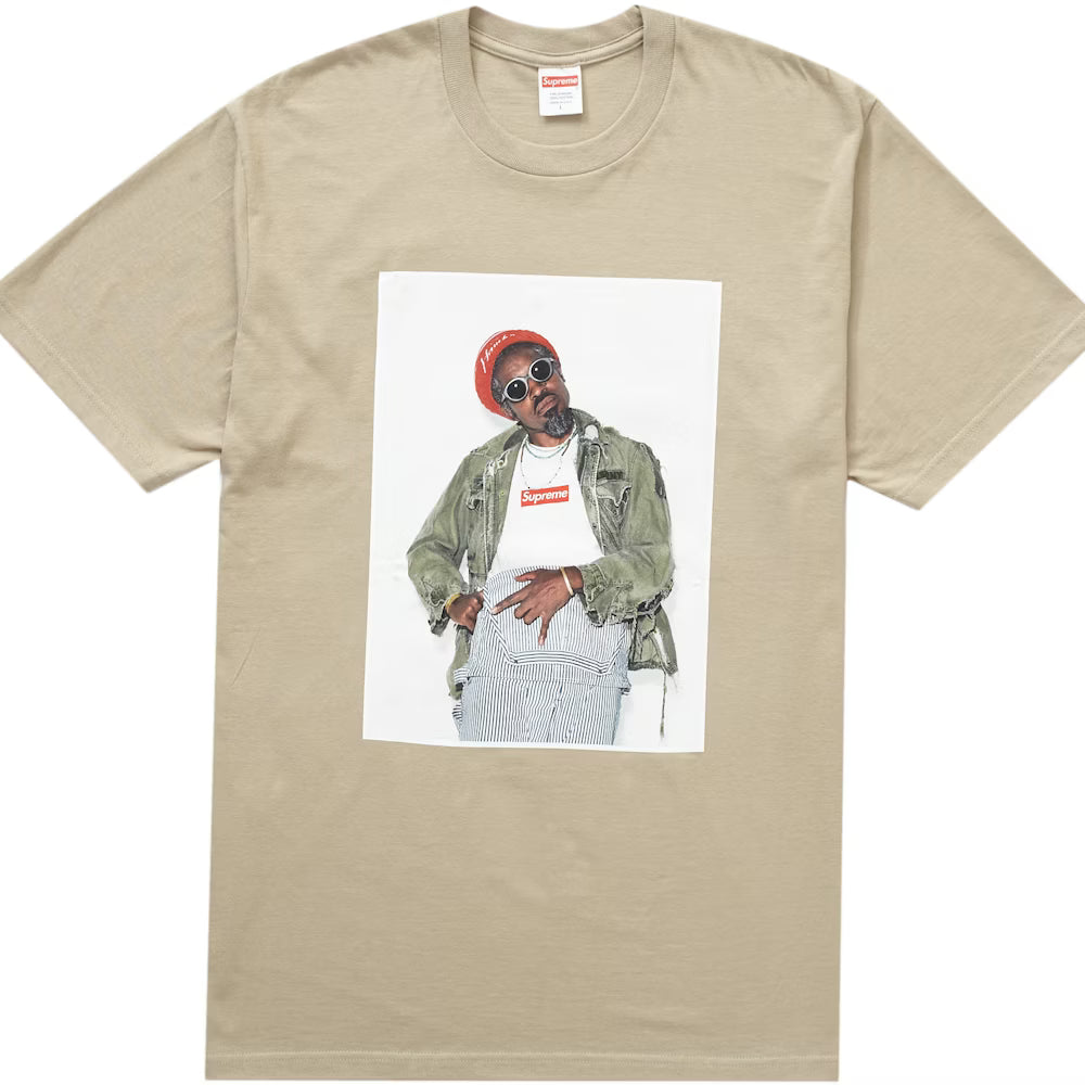 Supreme Tee Andre 3000 Beige