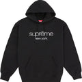 Supreme Classic Logo Hoodie Black