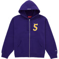 Supreme Devil S Logo Zip Up Purple