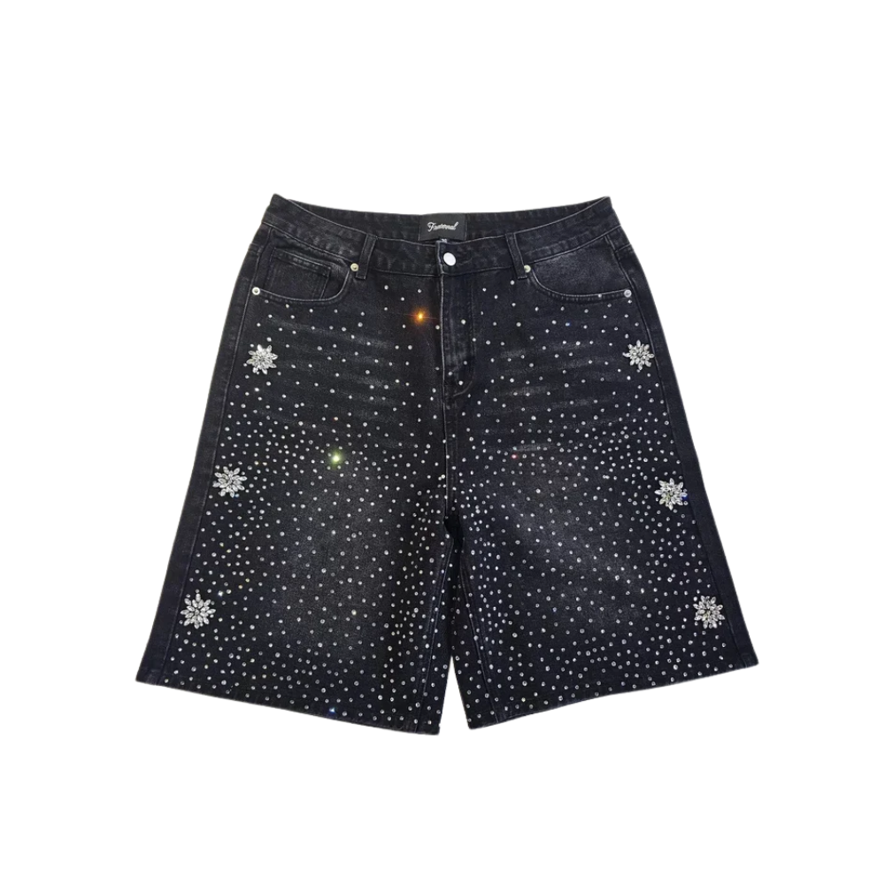Fraternal Astro Jorts Black
