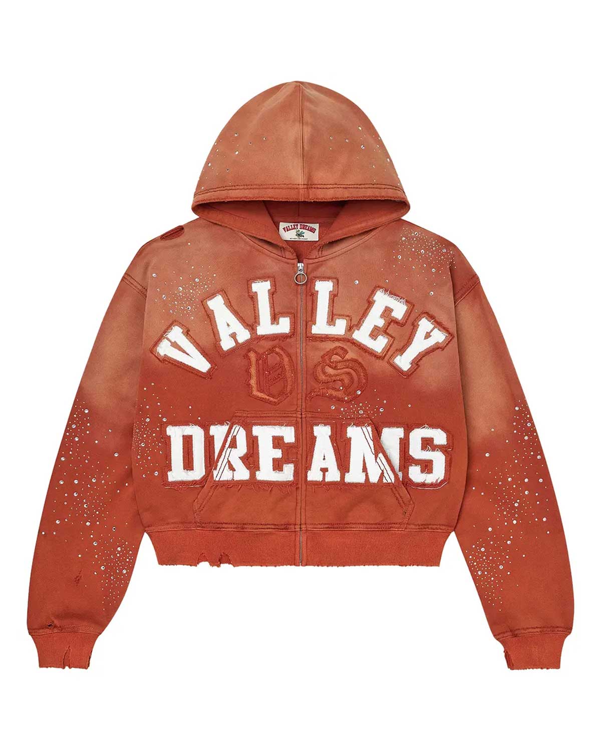 Vale Zip Up Classico Orange
