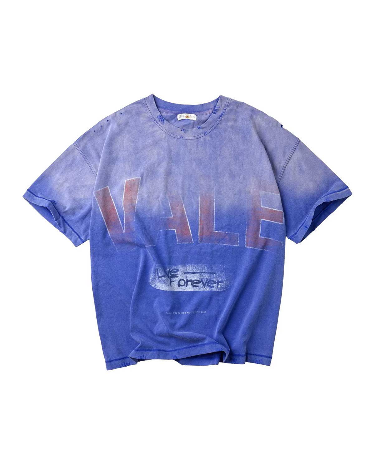 Vale Tee Forever Logo Blue