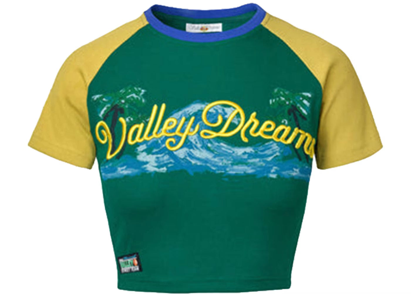 Vale Tee Wavy Femme Green