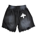 Vertebrae Vonster Cross Shorts Black