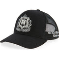 AMIRI MA Crest Trucker Hat Black