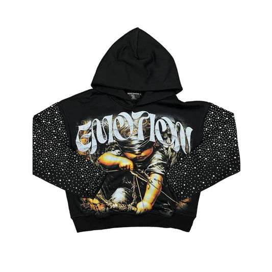 Mixed Emotions Archer Hoodie Black